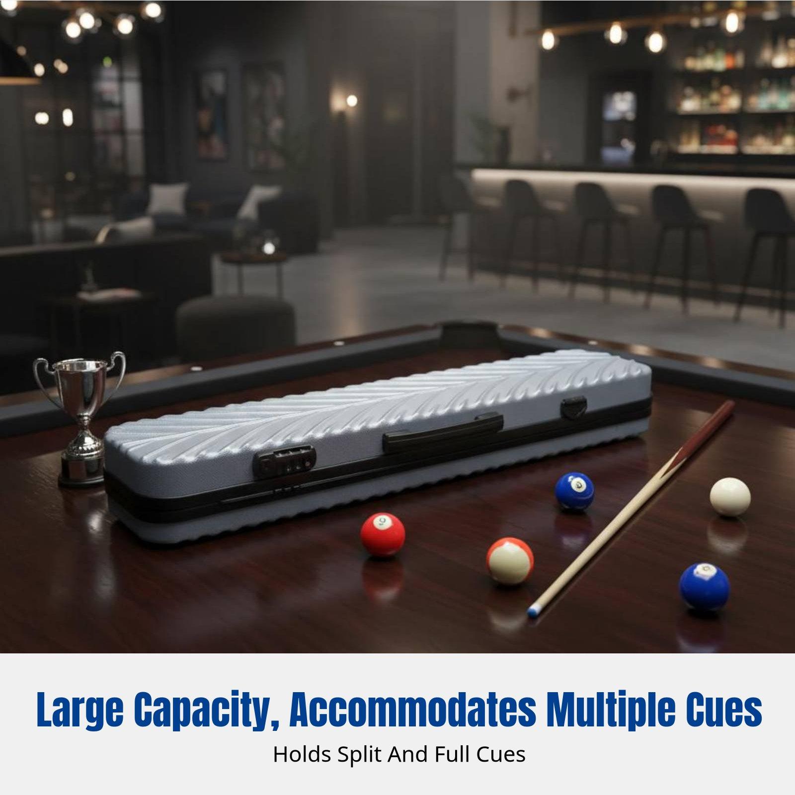 Billiard Cue Case, Large Head, - Backpack Lock Combo ulasan dan harga