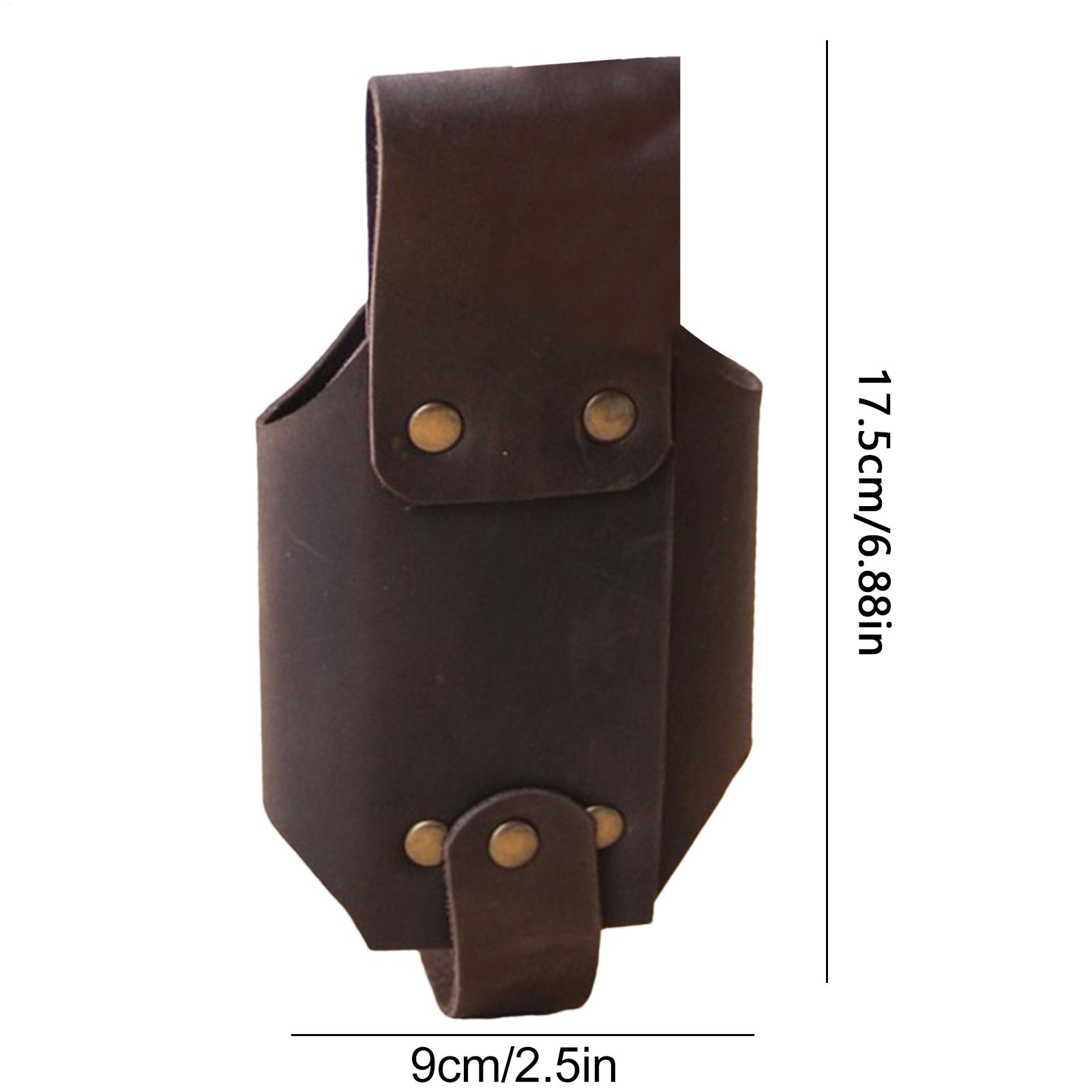 PU Leather Beer Bottle Waist C - Hydration Pack Outdoor ulasan dan harga