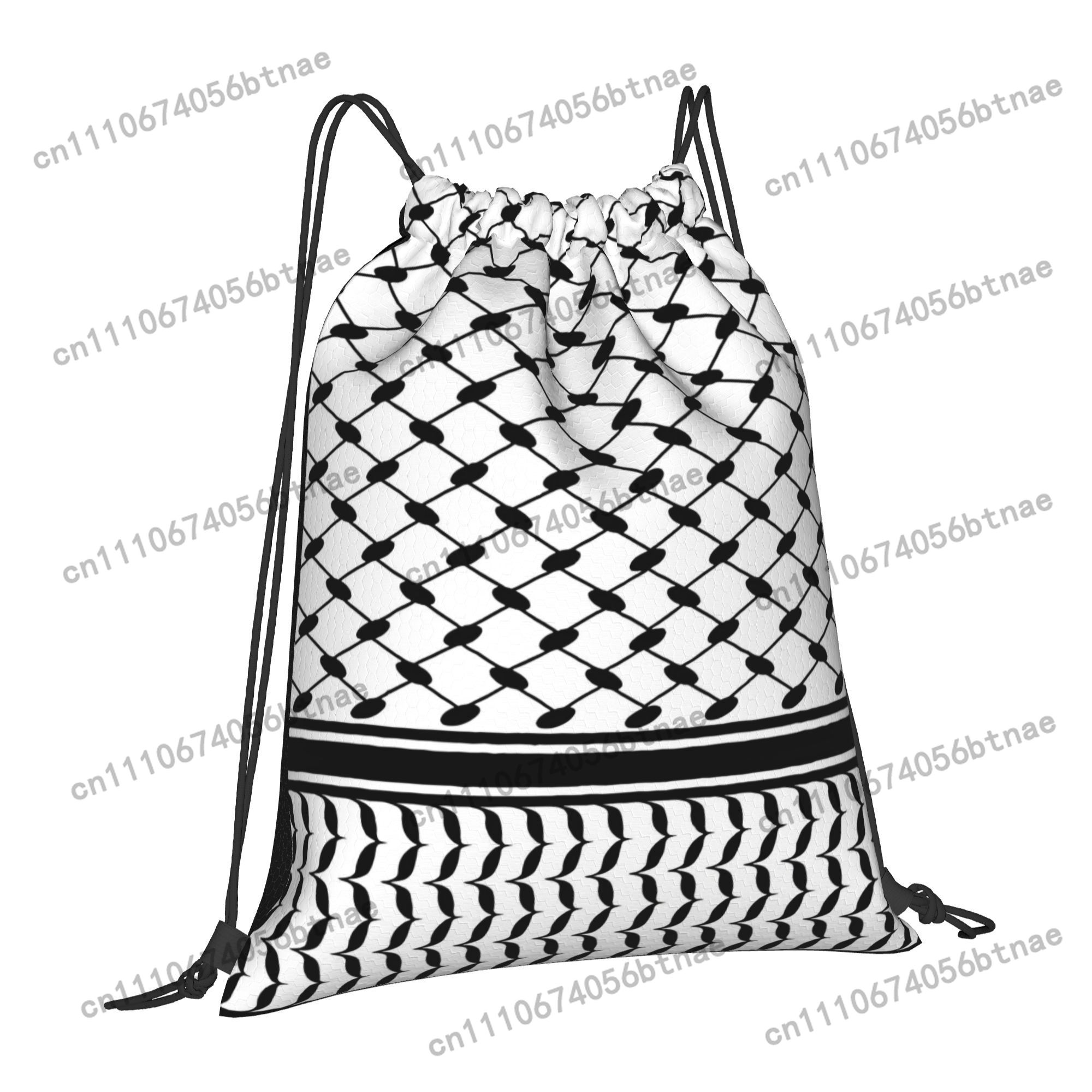 Kufiya Middle Eatern Pattern D - Drawstring Gym Bag ulasan dan harga