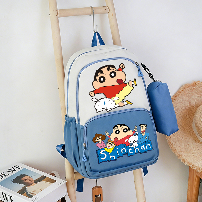 Crayon Shin-chan Boy Girl Scho - School Backpack Teen ulasan dan harga