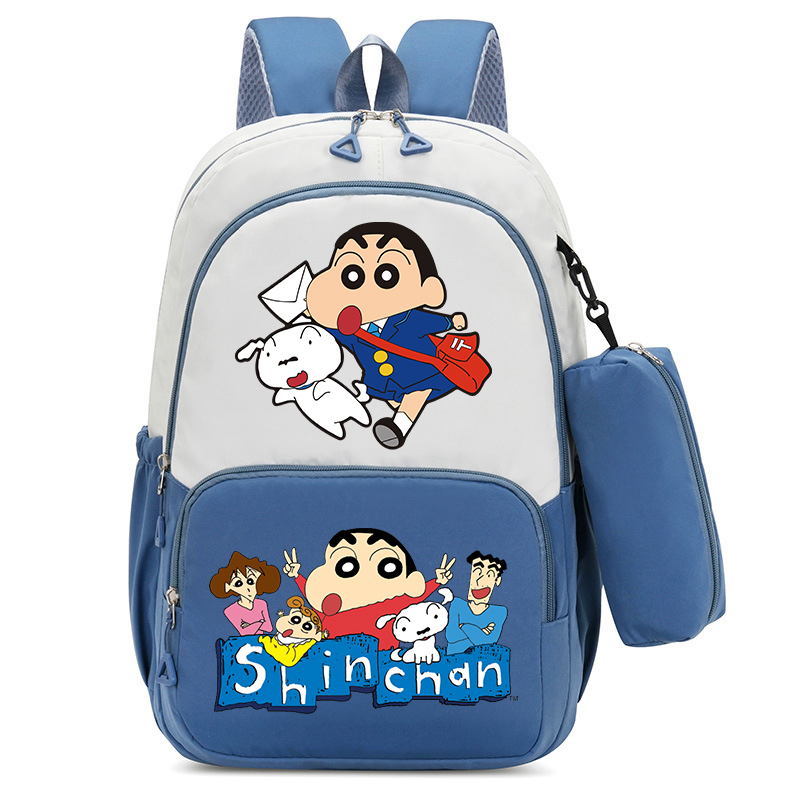 Crayon Shin-chan Boy Girl Scho - School Backpack Teen ulasan dan harga