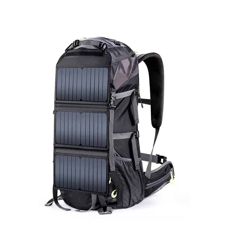 2026Custom Solar Panel Backpac - Hiking Backpack Waterproof ulasan dan harga