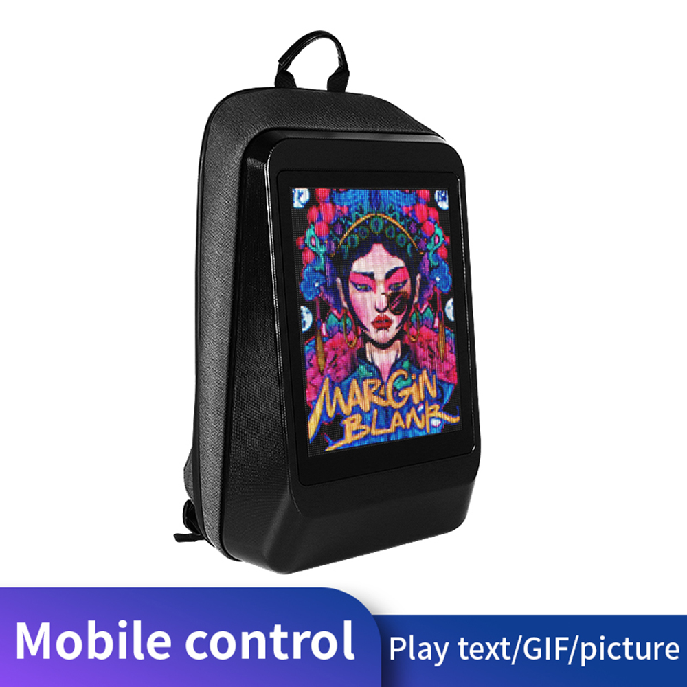 SXMA T4 LED Display backpack B - Laptop Backpack 15.6 ulasan dan harga