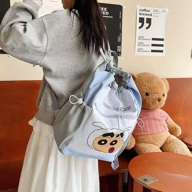 Anime Kawaii Crayon Shin Chan  - School Backpack Teen ulasan dan harga