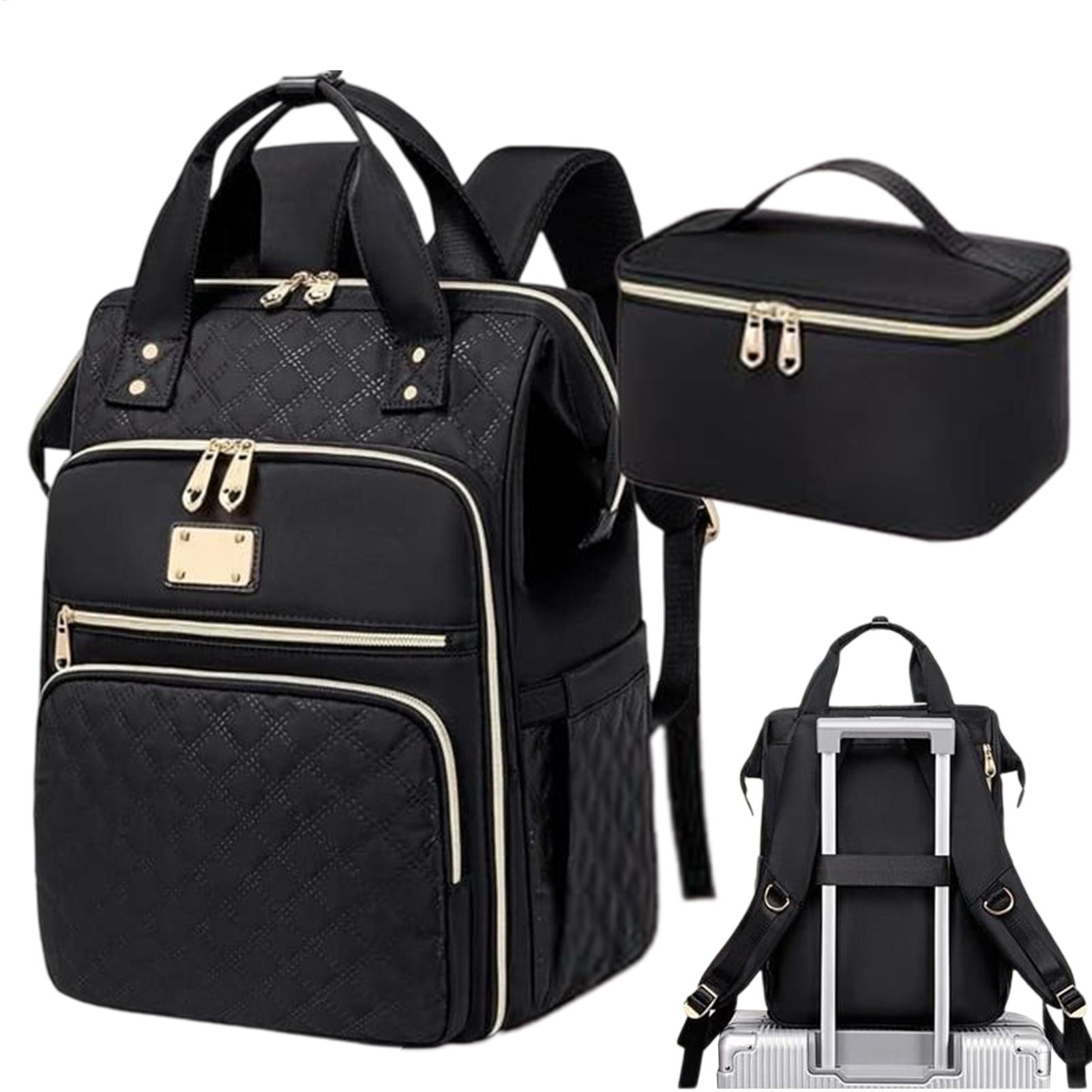 2-in-1 Lunch Backpack For Work - Laptop Backpack 15.6 ulasan dan harga
