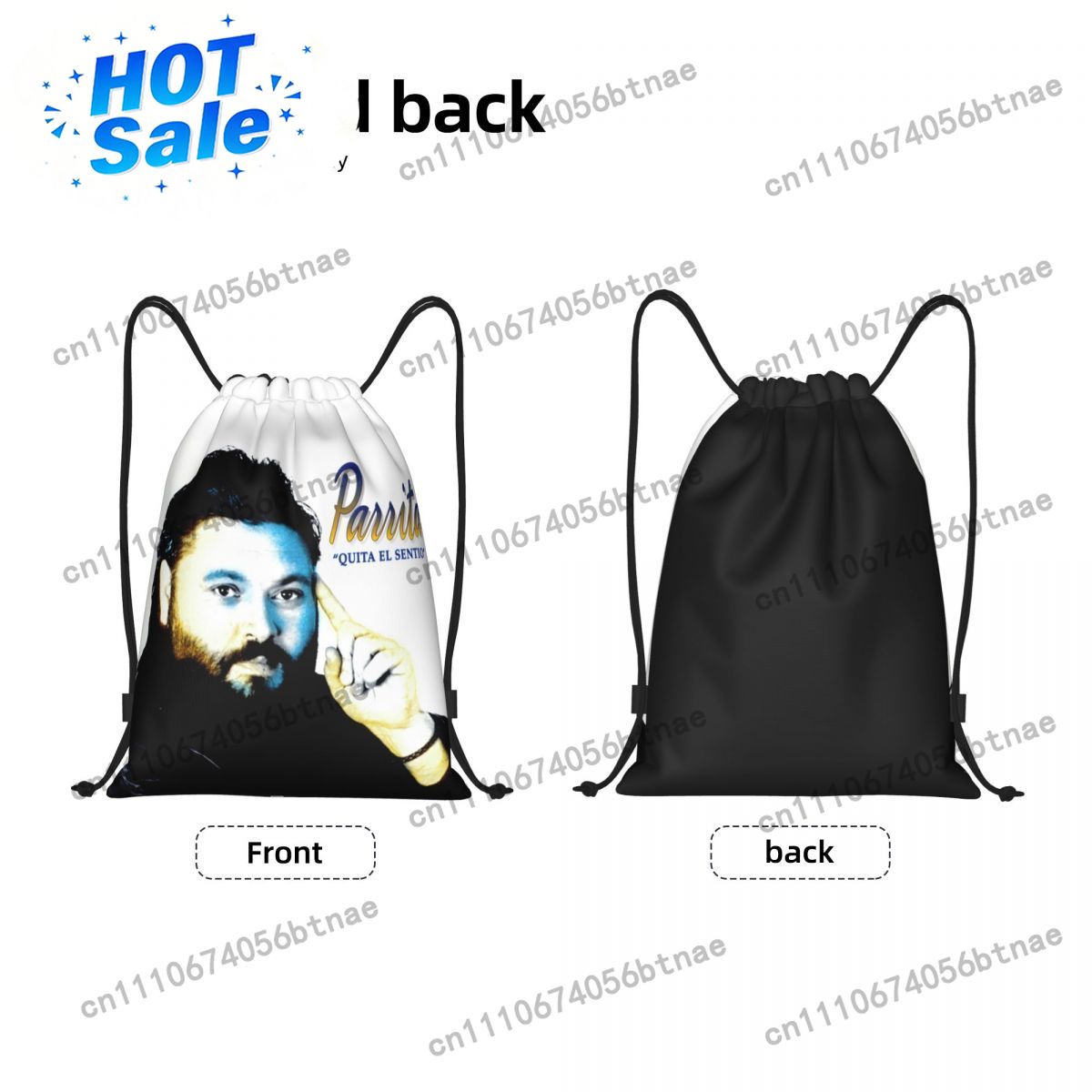 Custom Vicente De Castro Parri - Drawstring Gym Bag ulasan dan harga